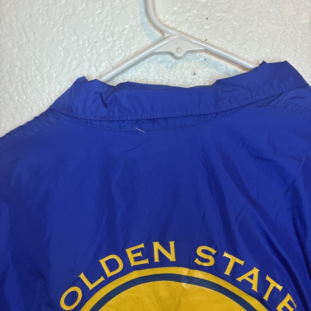 Levis Golden State Warriors Jacket Hat Bundle XL Blue Windbreaker Snapback - Picture 16 of 16